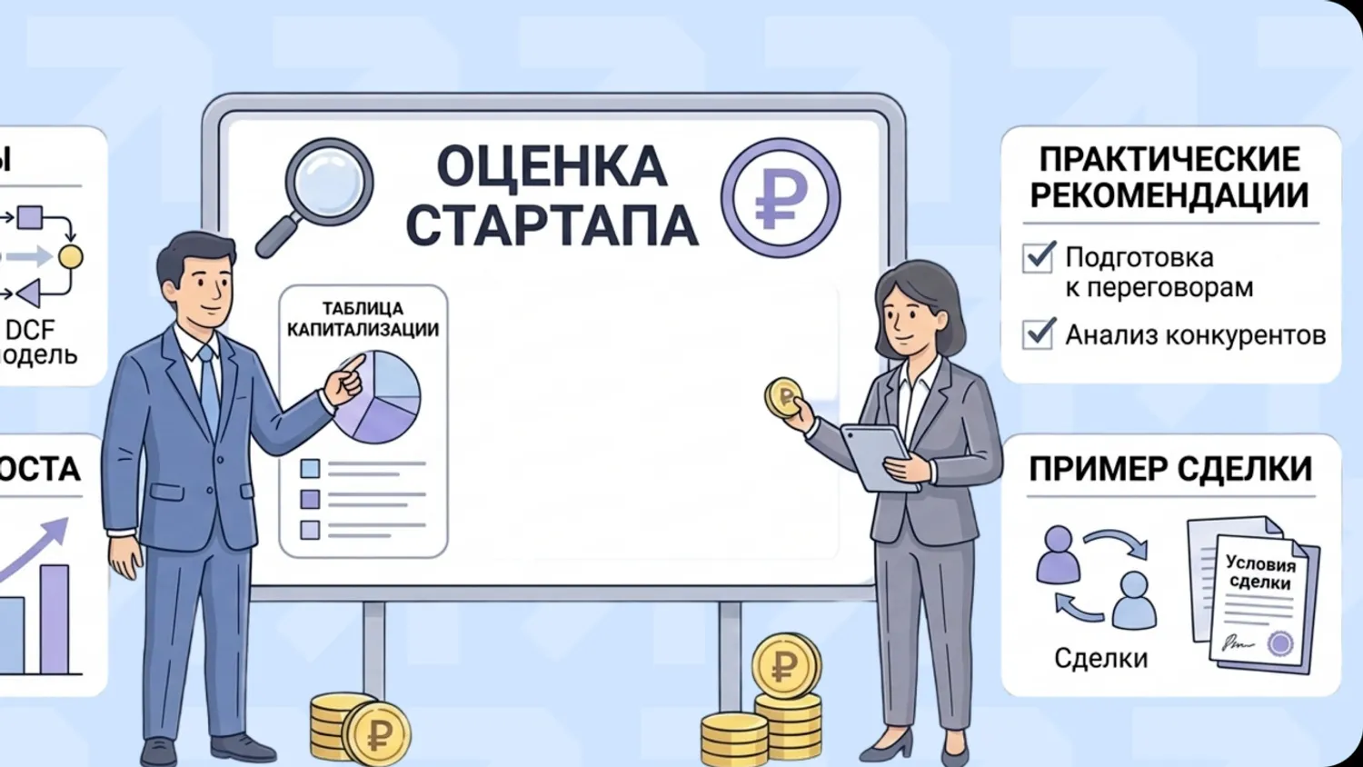 Оценка стартапа: как торговаться и не сорвать сделку