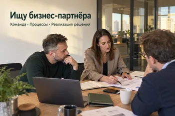 Ищу бизнес-партнёра — похожее объявление — карточка 6